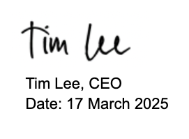 tim lee updated sig tim lee updated sig